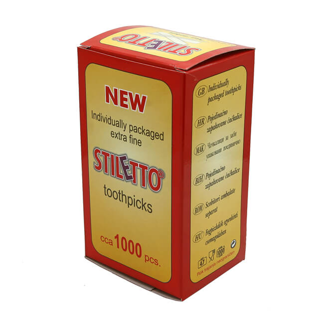 Hygienic toothpicks 1000 pcs HoReCa