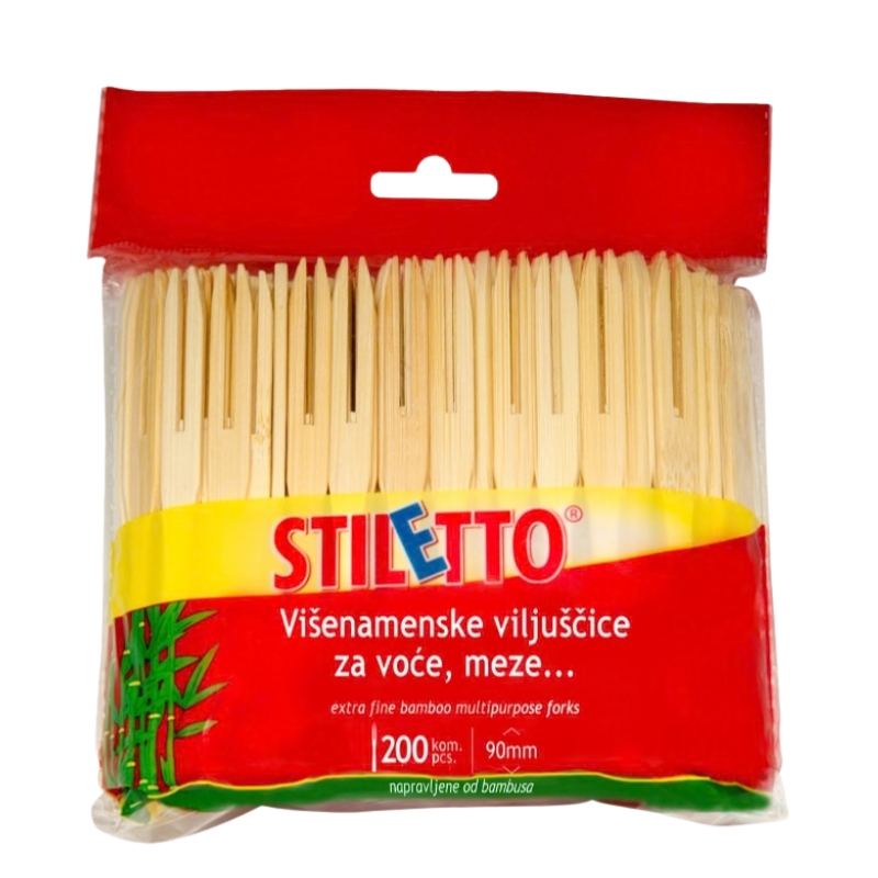 Stiletto multipurpose forks 200 pcs