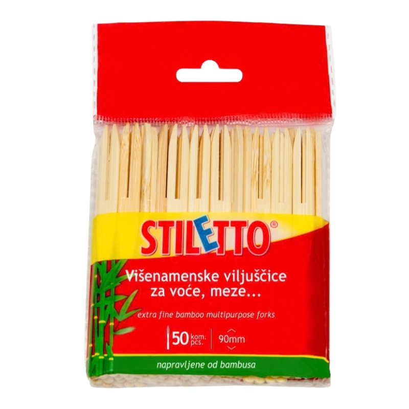 Stiletto multipurpose forks 50 pcs