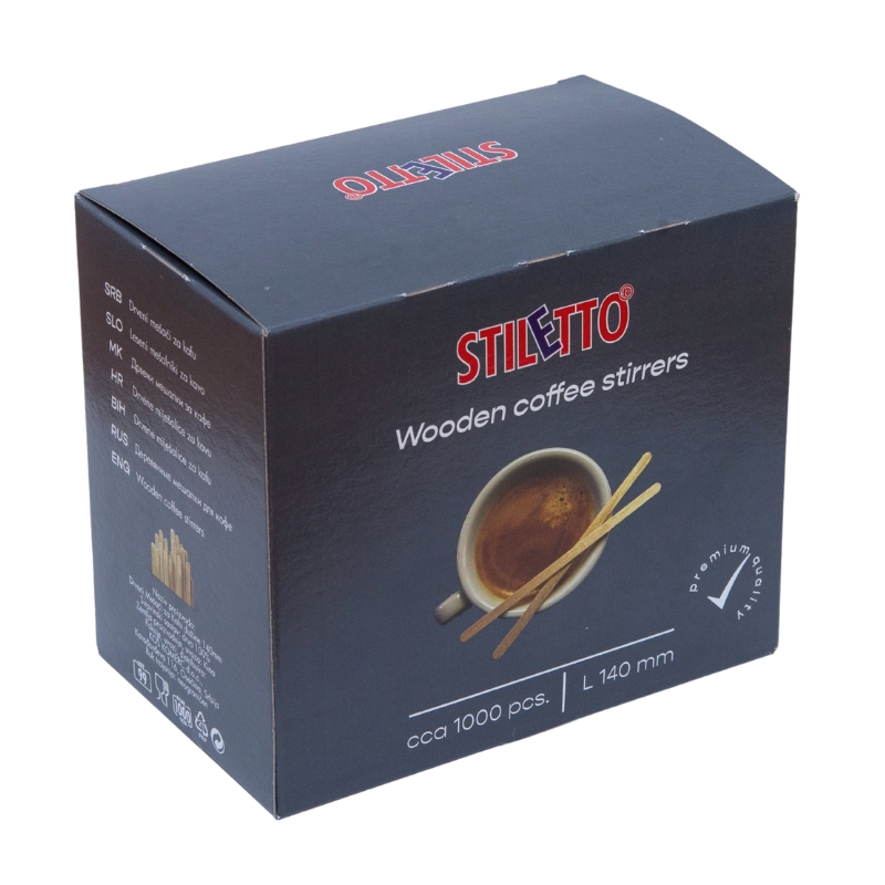 Wooden coffee stirrers HoReCa 140mm