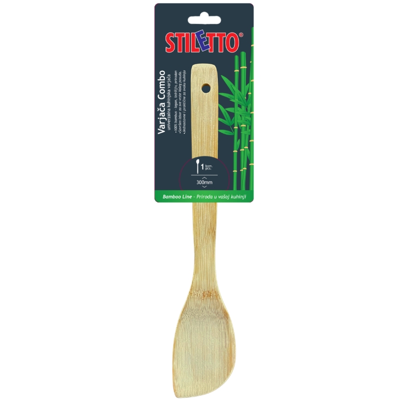 Stiletto bamboo ladle Combo 300mm